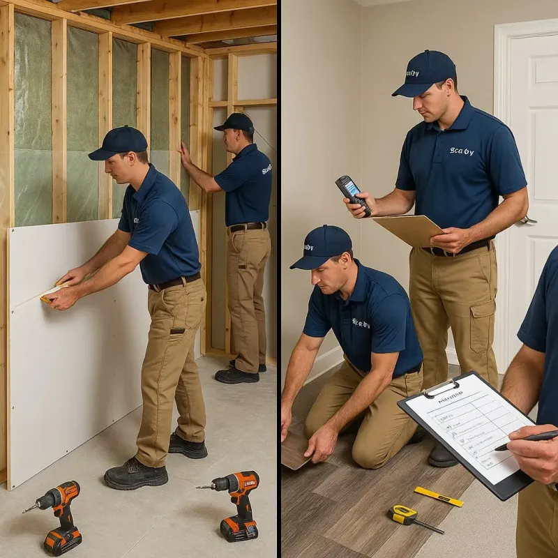Repairs and Reconstruction process in Sun City West, AZ